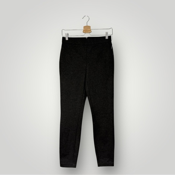 J. Crew Pixie pant in stretch ponte charcoal gray Sz Small - Picture 3 of 12